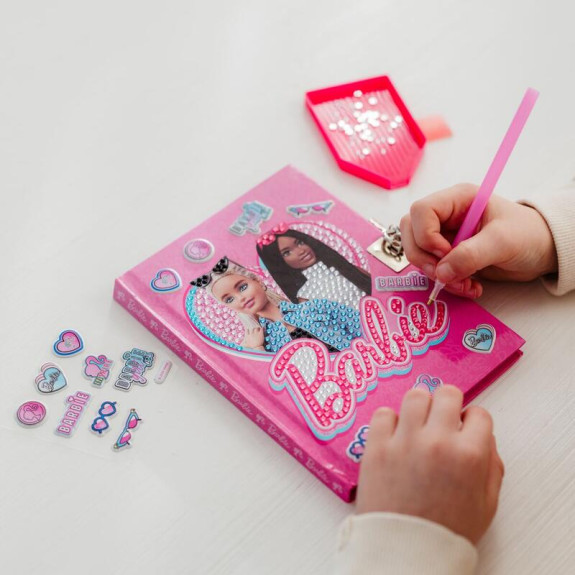 Diamantový denník Barbie Totum