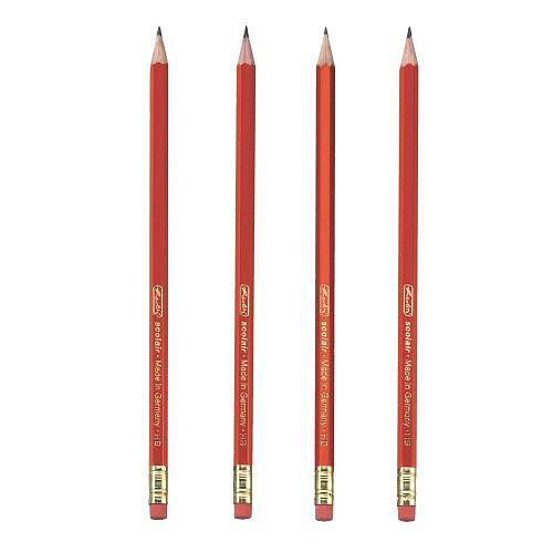 Herlitz - Ceruzka SCOLAIR 4 ks, HB, odolné voči lámaniu
