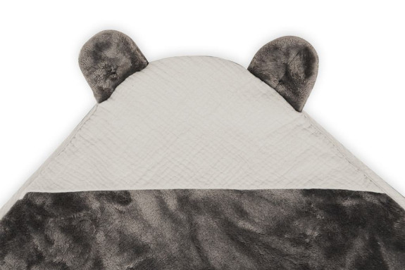 Deka s kapucňou Koala mušelínová 95 x 95 cm Babymatex