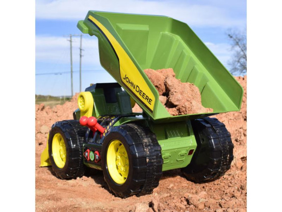 John Deere Kids - Sklápač a nakladač 2v1 so svetlami a zvukmi
