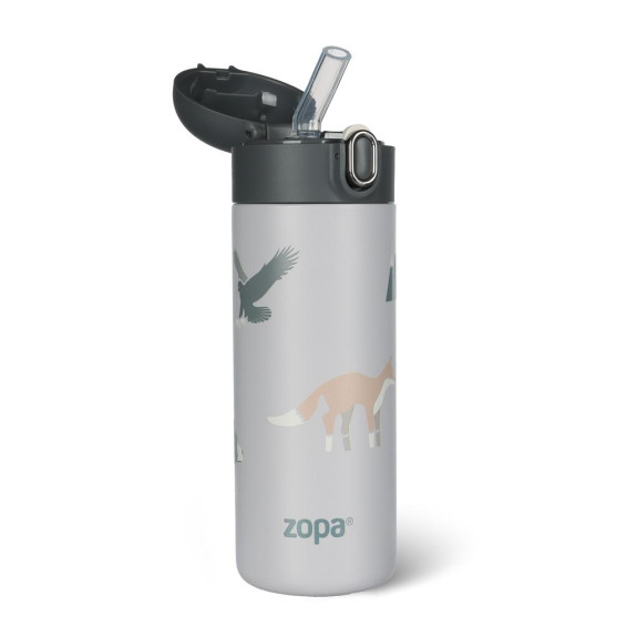 Termoska na tekutiny so slamkou 400 ml Zopa