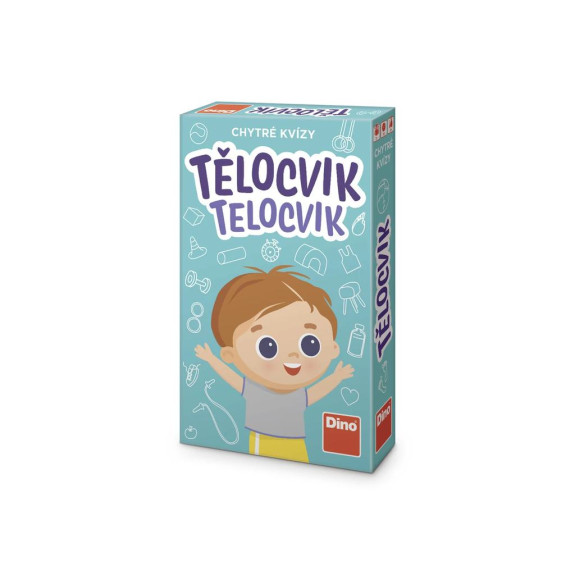 Chytré kvízy Telocvik náučná hra Dino