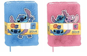 Zápisník plyšový 80 strán Lilo & Stitch