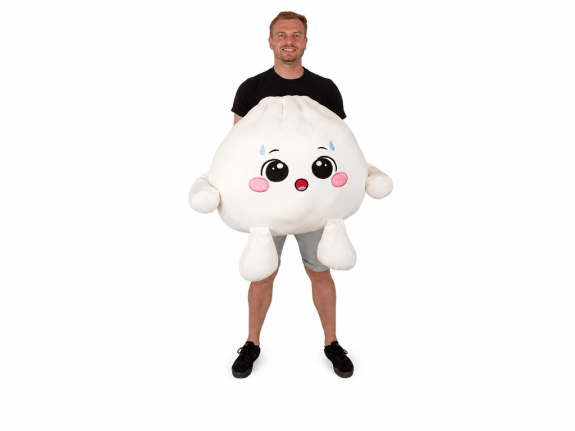 Plush Friends Kawaii Bao plyšová knedlička 60 cm - 4 druhy