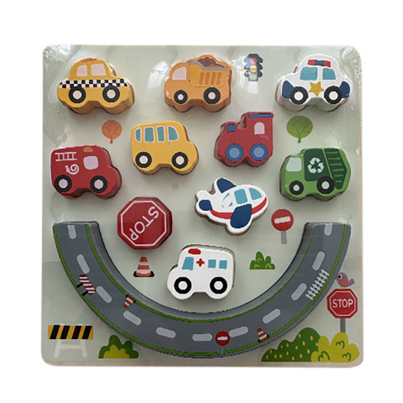 Balančné puzzle City 2 v 1 2Kids Toys