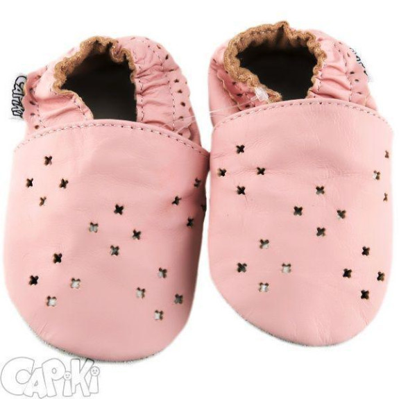 Kožené capáčky 12-18 m (21) 14,2 cm Capiki