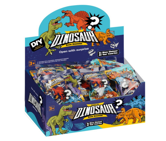 Vrecko s figúrkou dinosaura