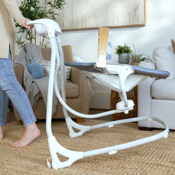 Hojdačka pohupujúca hudobný Chambray 0 m+, do 9 kg Ingenuity