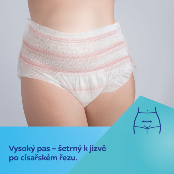 Jednorazové popôrodné nohavičky s vložkou 2 v 1, 5 ks Canpol babies
