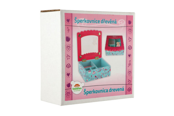 Šperkovnica Princess odklápacia , drevená