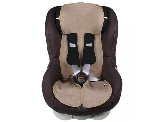 Vložka do autosedačky 9-36 merino 3D taupe
