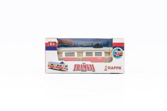 Električka Tatra T3 česká kovová retro 8 cm