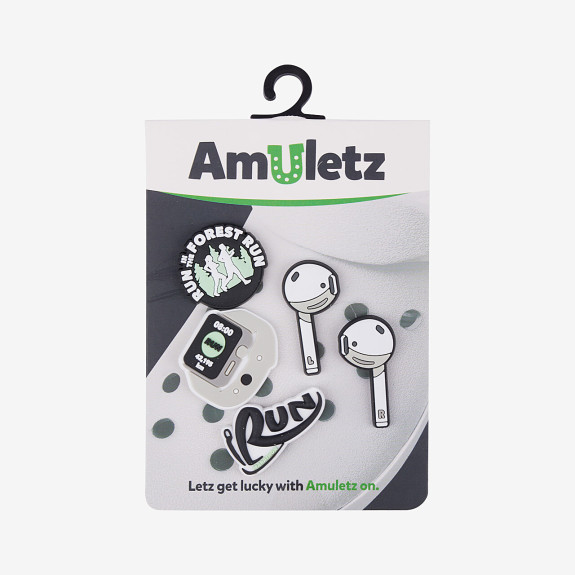 Amulety - ozdoby na topánky Amuletz Love from the first run mix Coqui