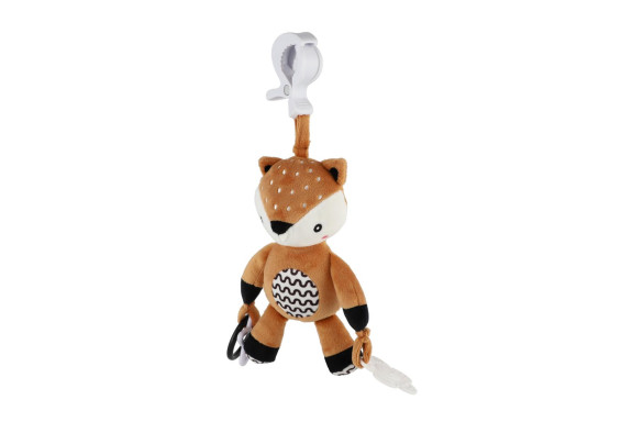 Hrkálka plyš 30 cm záves na postieľku/kočík 0 m+ babyted