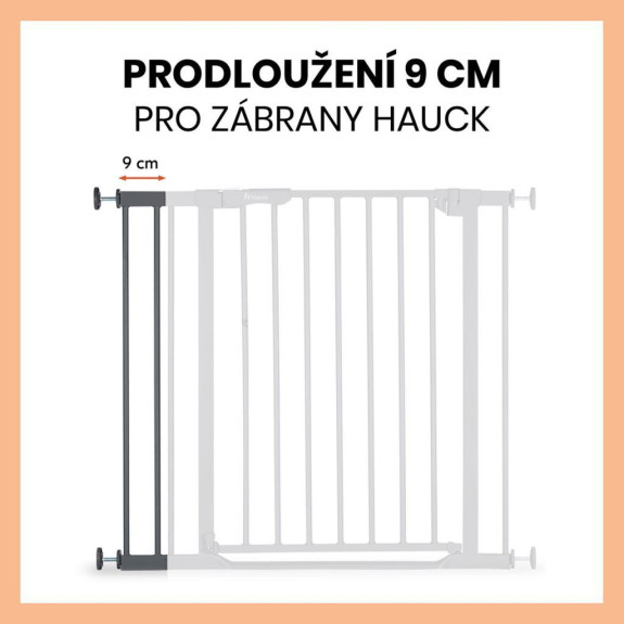 Zábrana Open N Stop 2 rozšírenie o 9 cm Hauck