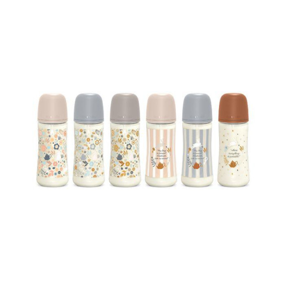 Dojčenská fľaša Wonderland 360 ml Fyziol prietok L Suavinex