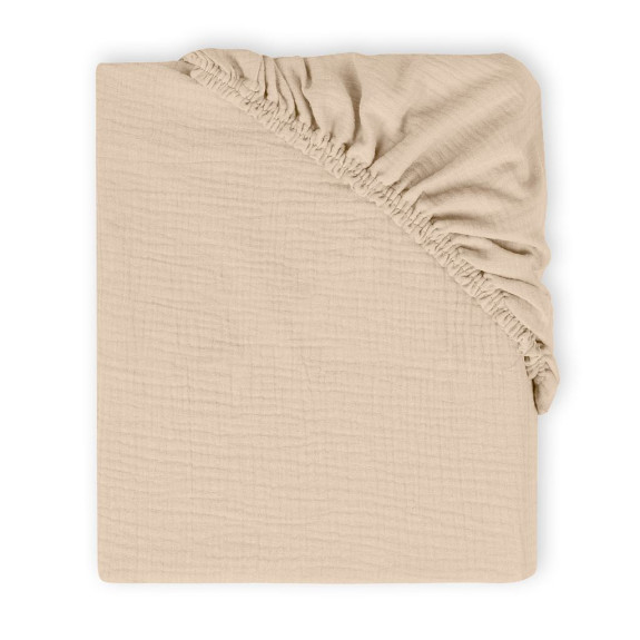 Mušelínové prestieradlo s gumou 60 x 120 cm BabyMatex