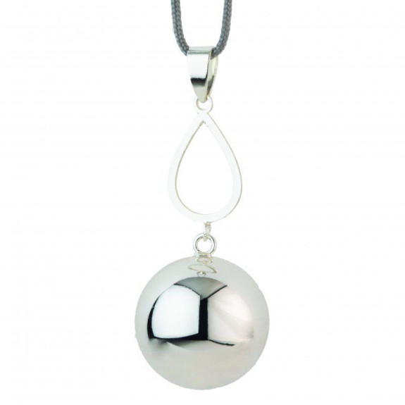 Tehotenská rolnička Fantasy Silver drop