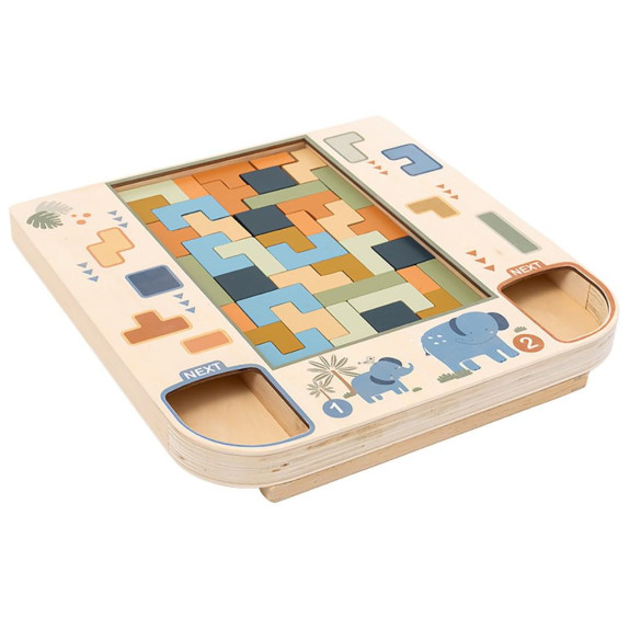 Drevené 3D puzzle Tetris Baby Mix