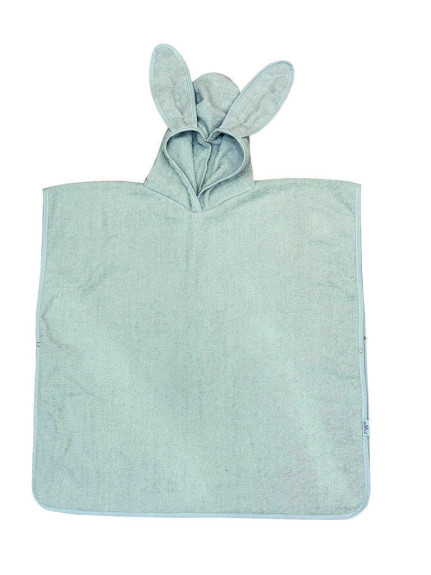 Osuška pončo s kapucňou a uškami Junior 70 x 140 cm Babymatex