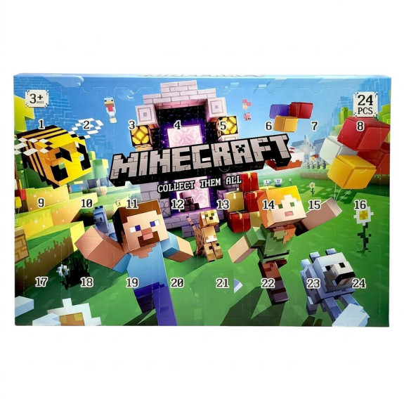 Adventný kalendár Minecraft Best christmas collection