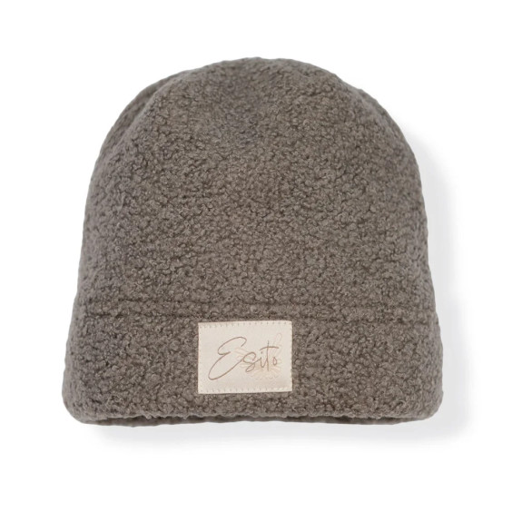 Zimná čiapka Teddy fleece double Brown Esito