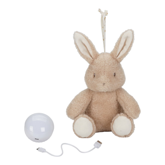 Zaspávačik zajačik Newborn Naturals Little Dutch