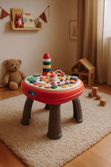 Interaktívny hrajúci hudobný stolček Baby Mix