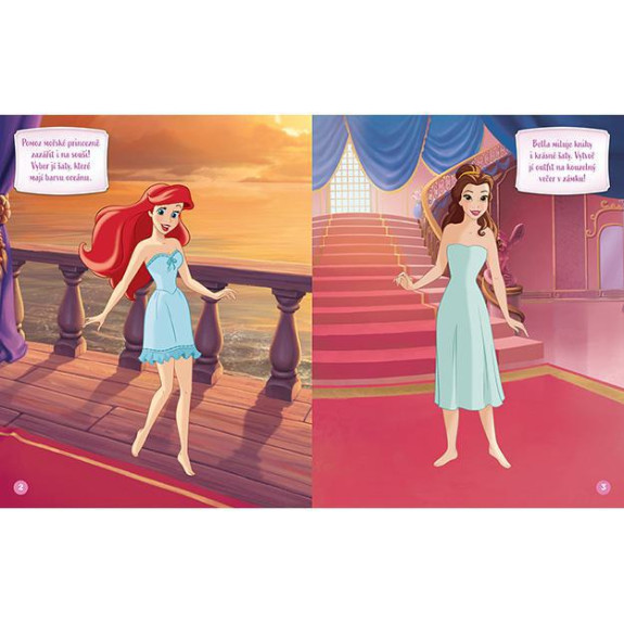 Trblietavé obliekanie Disney Princezné