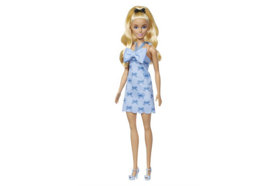 Barbie Modelka - Modrá mašľa
