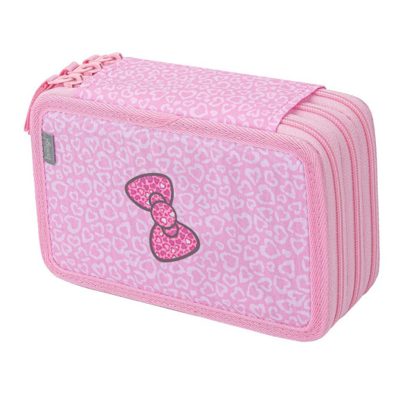 Školský peračník trojposchodový Hello Kitty Sweet Leopard GRS Baagl