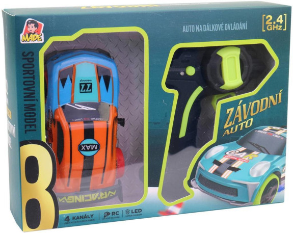 Auto závodné na ovládanie 13 cm 2,4 GHz