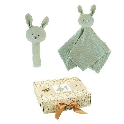 Darčeková sada s hrkálkou Bunny Jabadabado