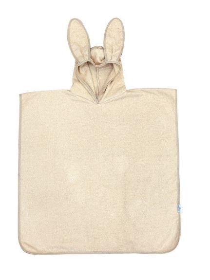 Osuška pončo s kapucňou a uškami Junior 70 x 140 cm Babymatex