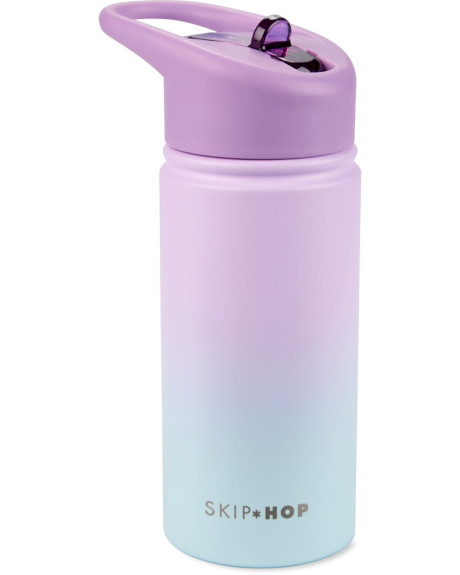 Fľaša so slamkou nerezová Wander 450 ml Skip Hop