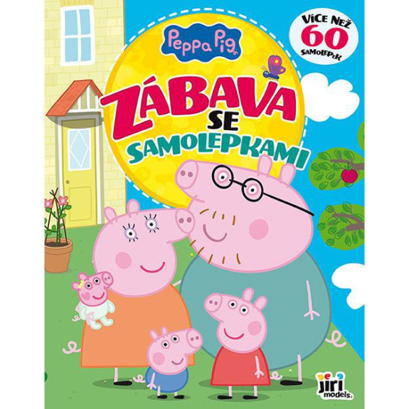 Zábava so samolepkami Prasiatko Peppa