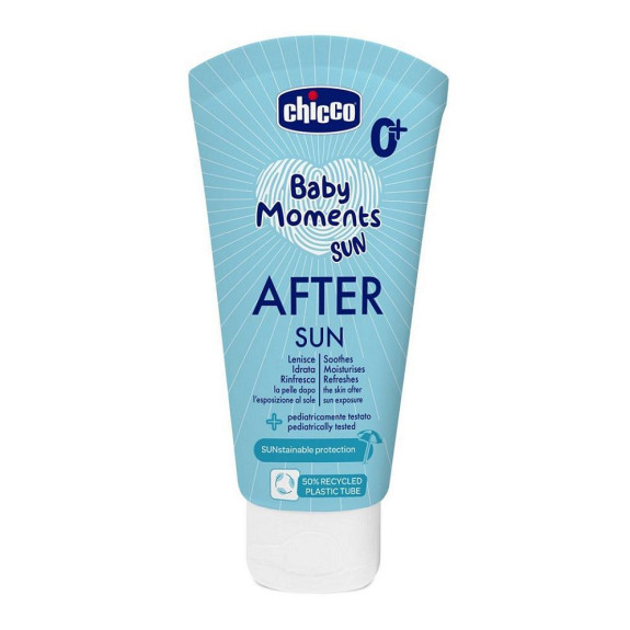 Mlieko po opaľovaní upokojujúce a ošetrujúce 150 ml, 0m+ Chicco