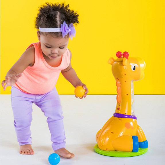 Hračka hudobná žirafa Spin & Giggle™ 12 m+ Bright Starts