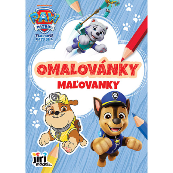 Omaľovánky A5 Tlapková patrola chlapci