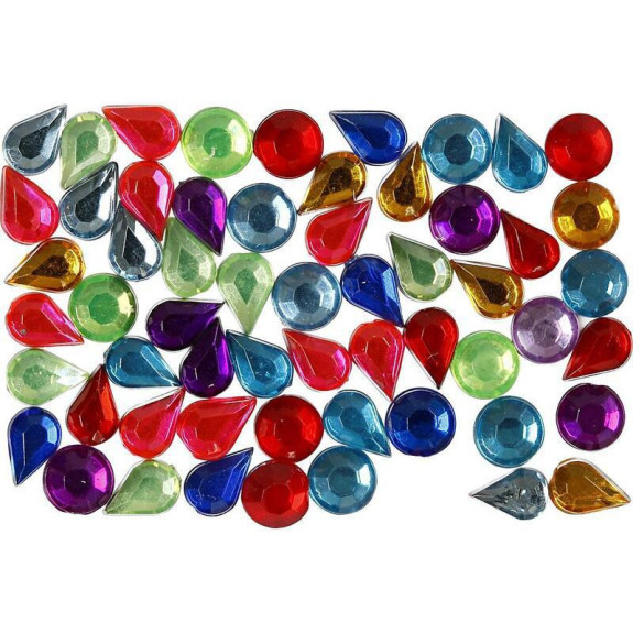 Kamienky okrúhle a kvapky 5 mm, 15 g Creativ Company