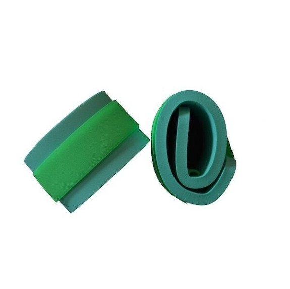 Nadľahčovacie rukávy neón zelený zips 550 x 100 x 15 mm Matuška Dena