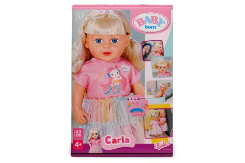 Bábika Carla 43 cm Baby born