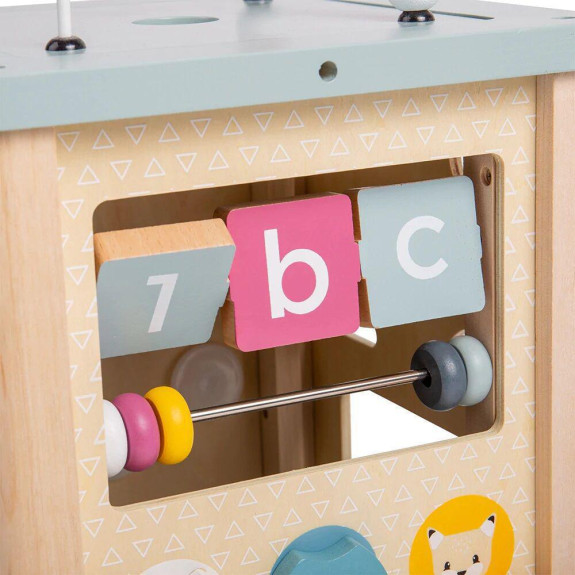 Baby Motorická aktívna kocka Bigjigs