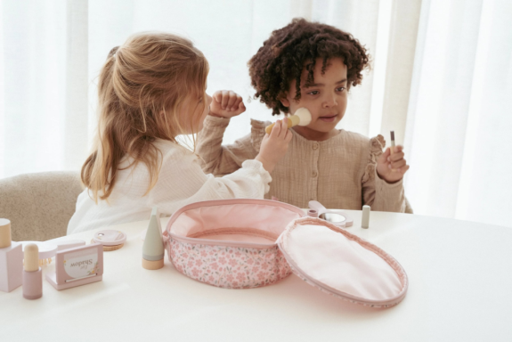 Kozmetická taštička s príslušenstvom Pink Little Dutch
