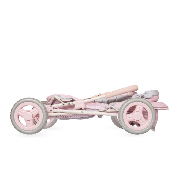 Skladací kočík pre bábiky so slnečníkom a taškou Sophie 60 cm DeCuevas