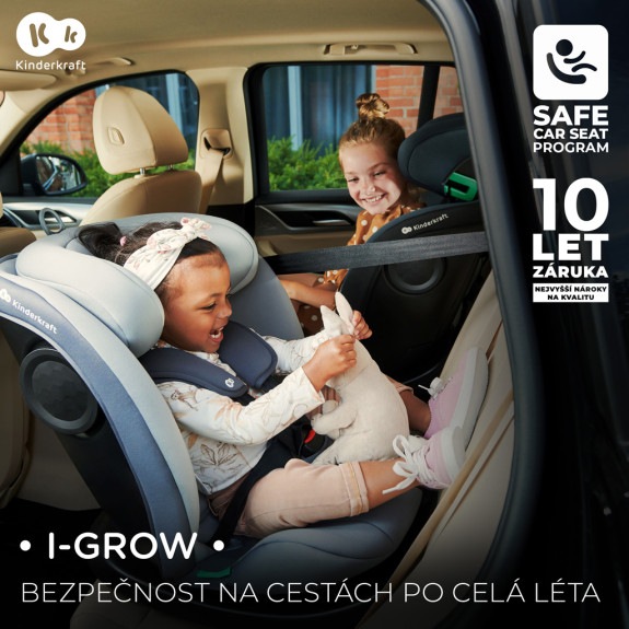 Autosedačka I-Grow i-Size 40-150 cm Kinderkraft