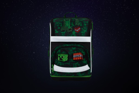 Školská aktovka Zippy Plus Minecraft Boom Baagl