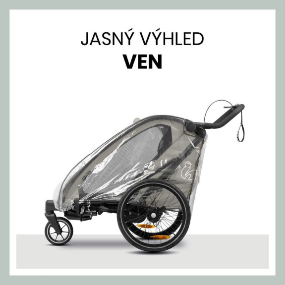 Pláštenka na cyklovozík Bike N Walk Duo Hauck