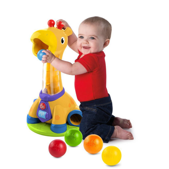 Hračka hudobná žirafa Spin & Giggle™ 12 m+ Bright Starts