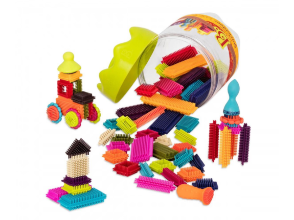 Stavebnica Stackadoos B-Toys